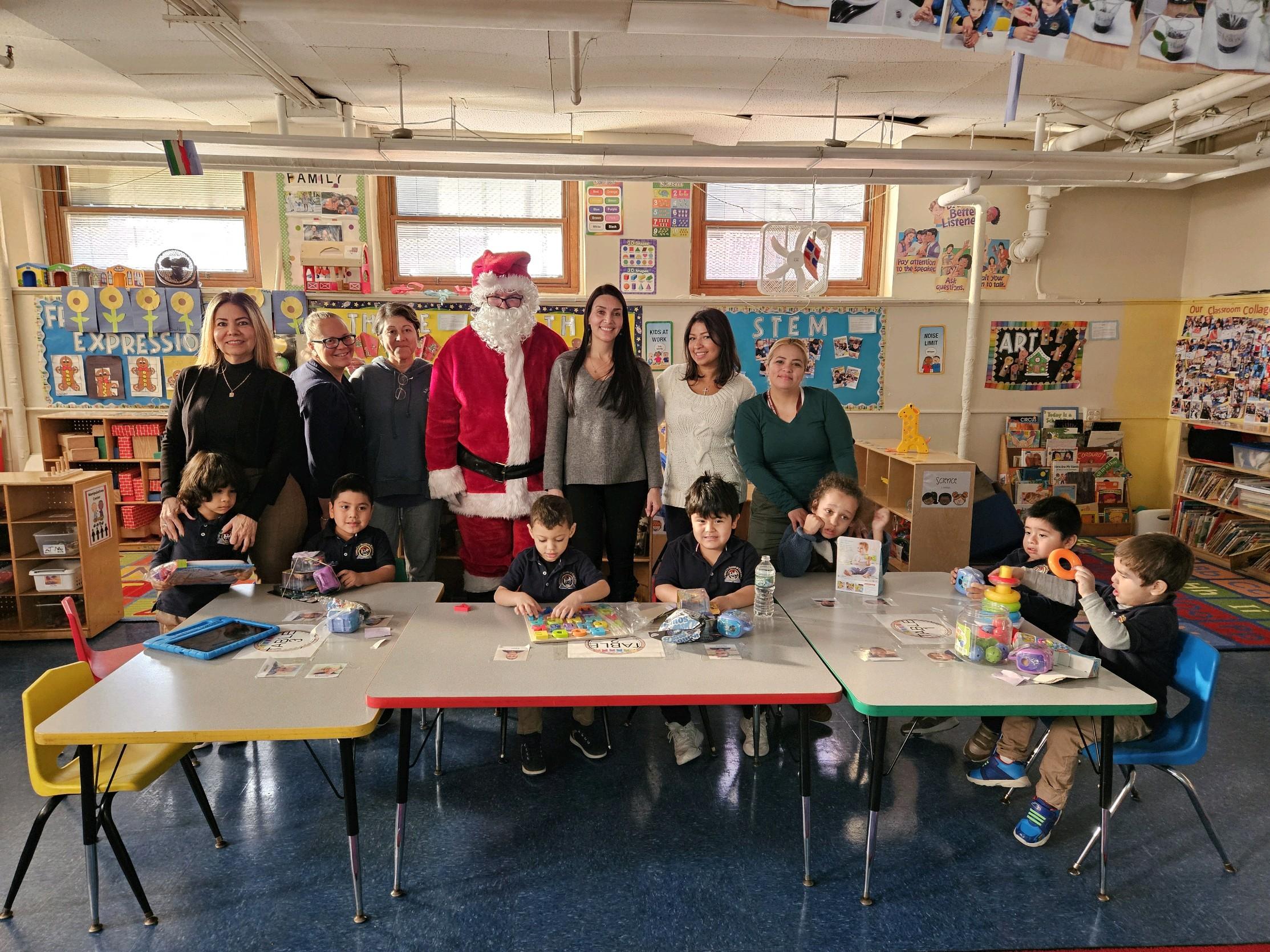 An amazing toy drive at the Jefferson School