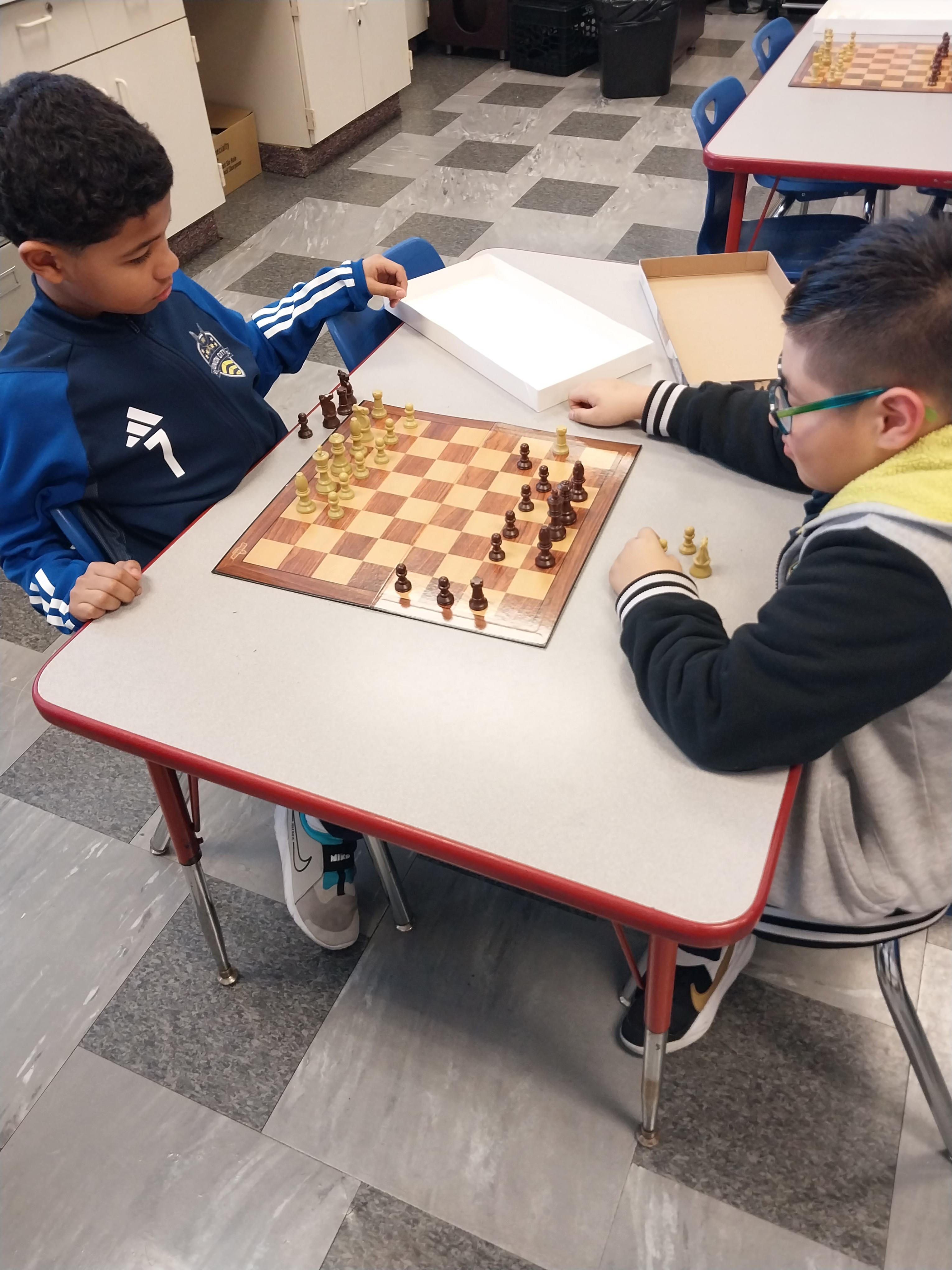 Chess Club at the Jefferson School