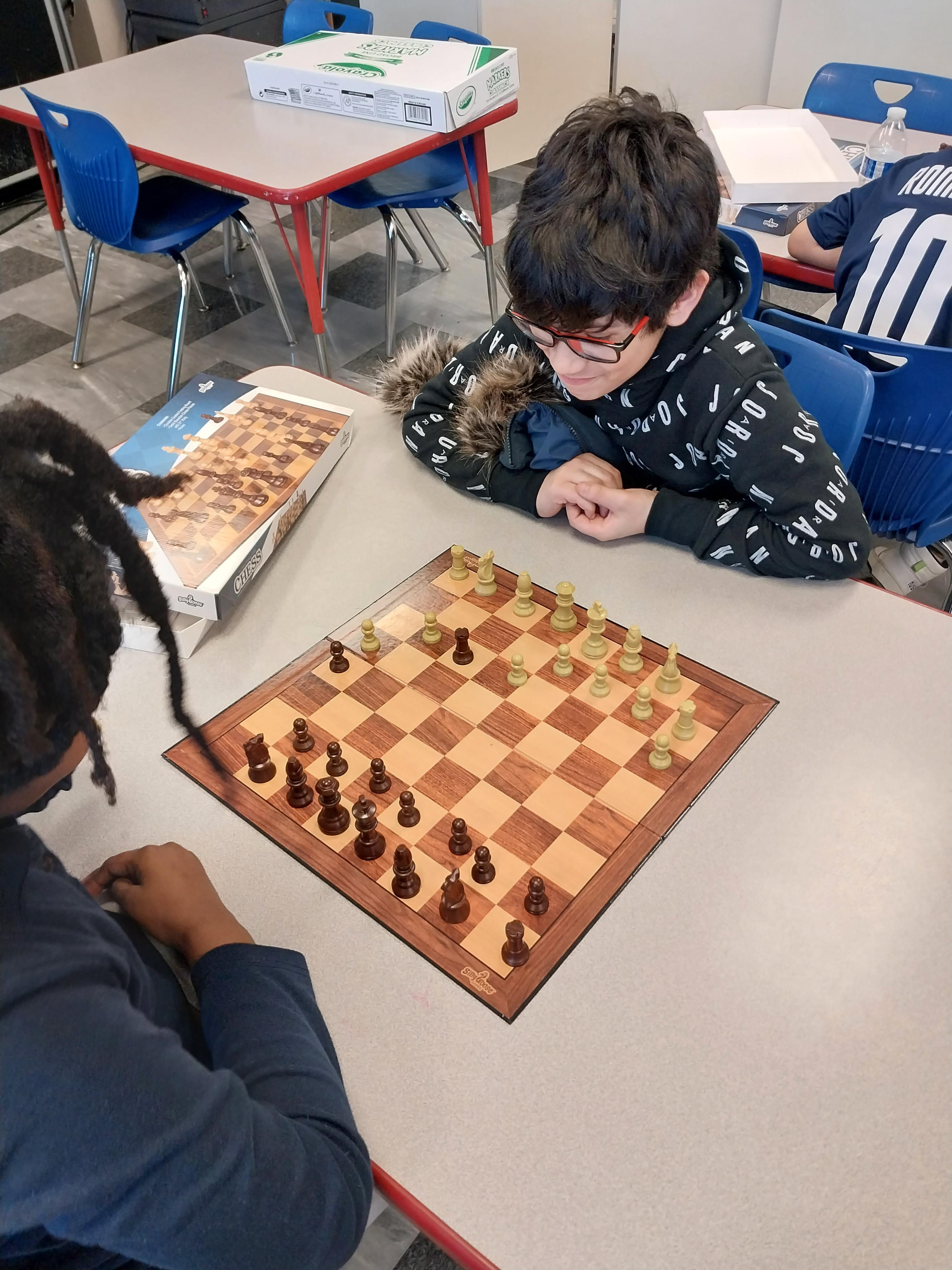 Chess Club at the Jefferson School