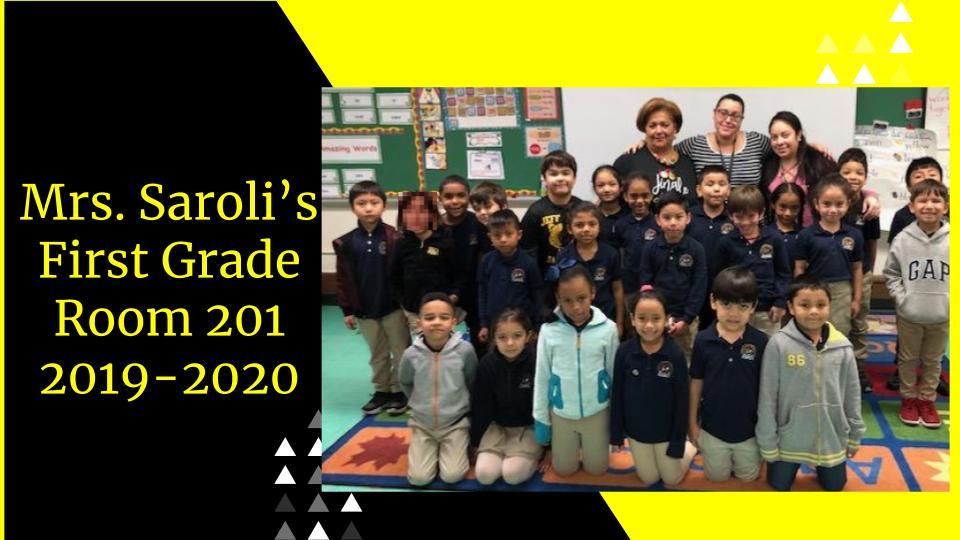 Ms. Saroli's First Grade Goodbye Presentation