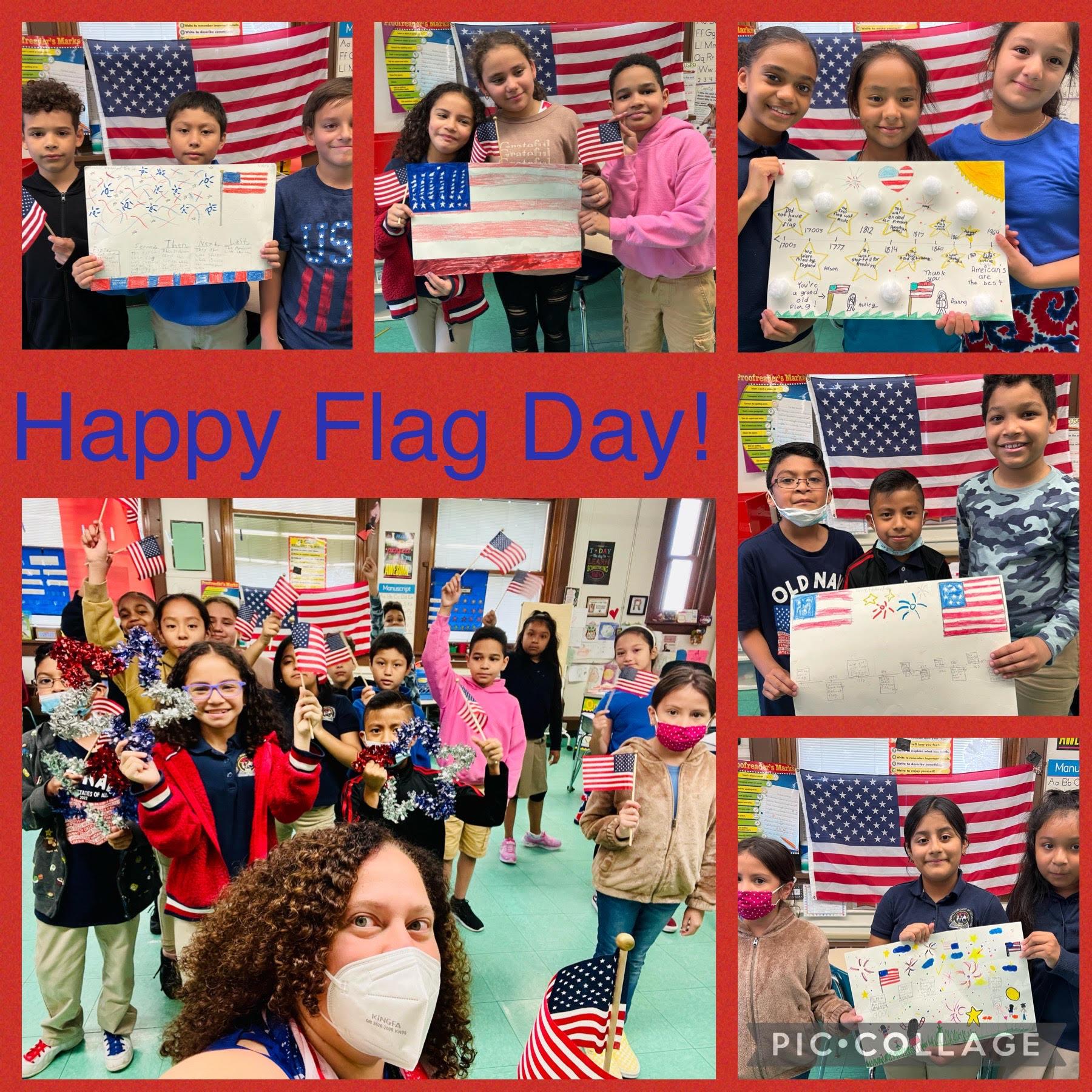 Celebrating Flag Day-Jefferson School-Flag Day #2