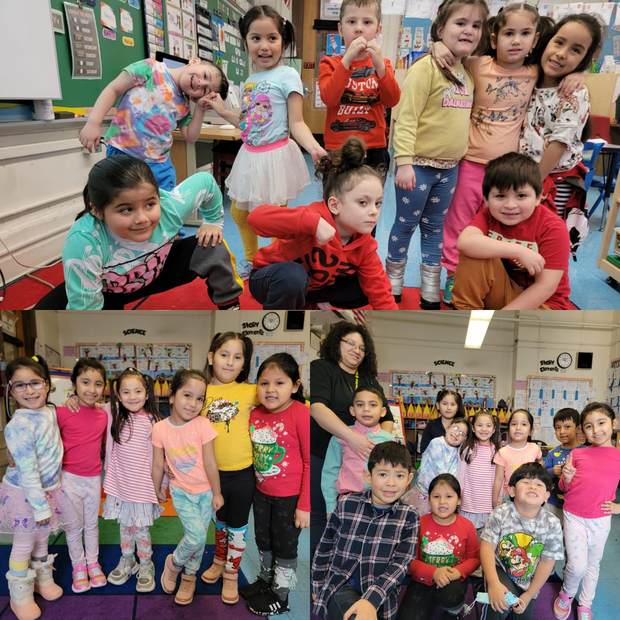 Wacky Wednesday during Read Across America at the Jefferson School