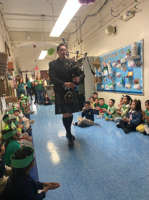Celebrating Saint Patrick's Day at the Jefferson School