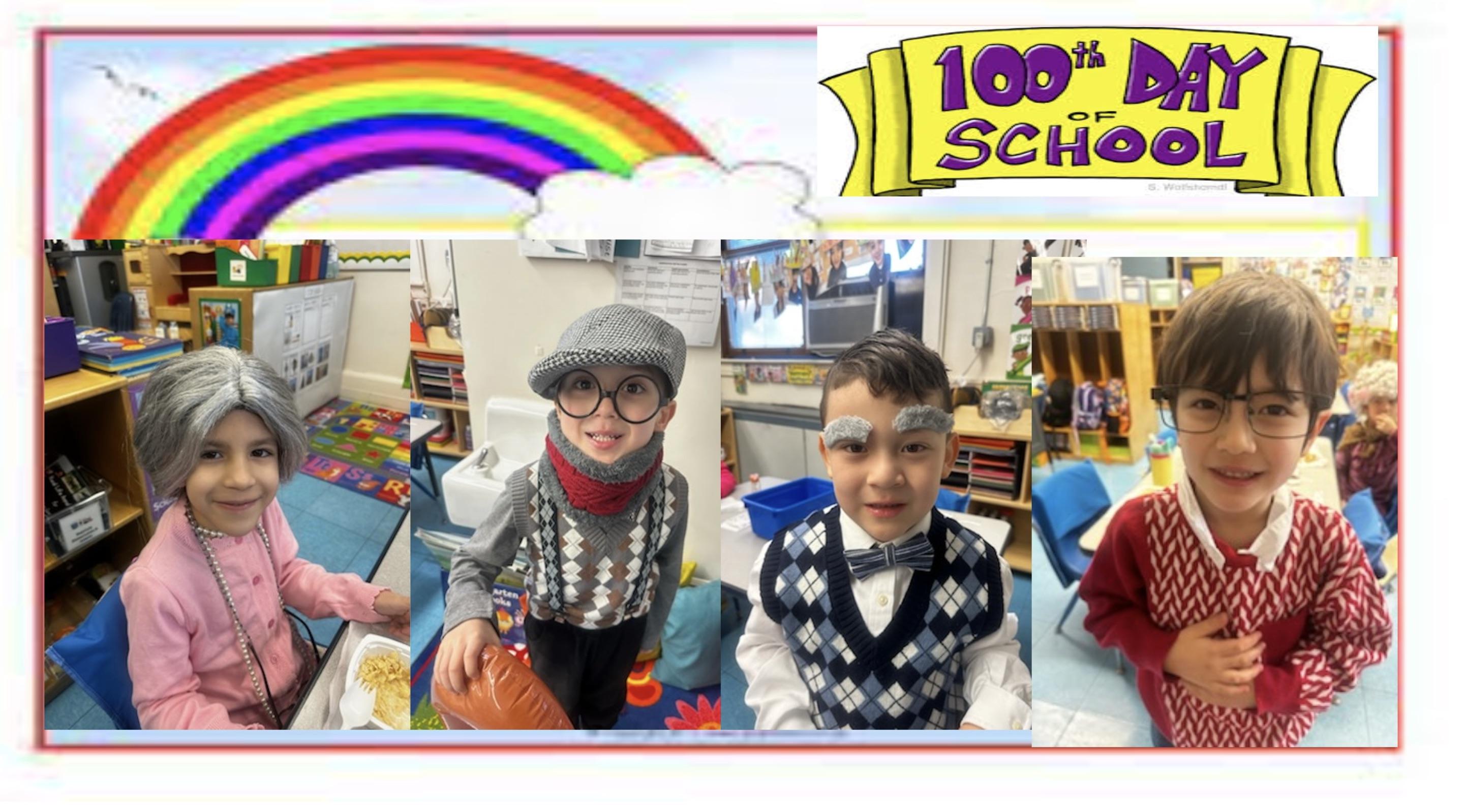 Celebrating 100 Days at the Jefferson School