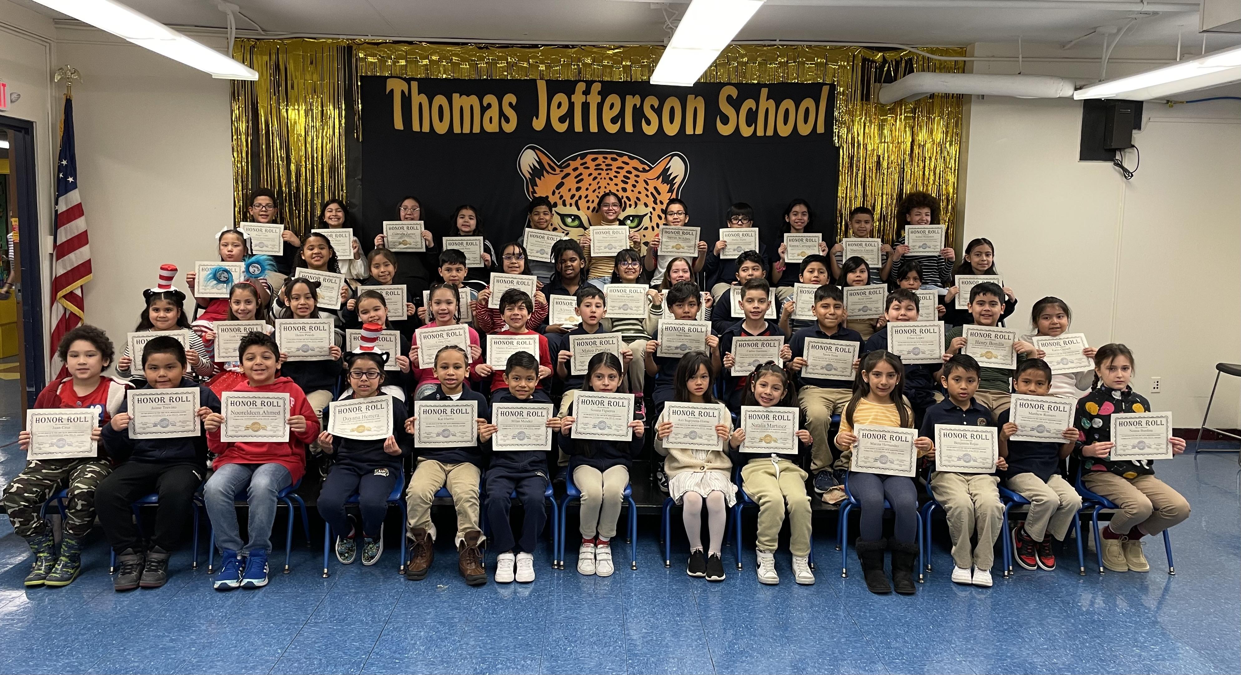 Celebrating Our 2nd Marking Period Honor Roll Students