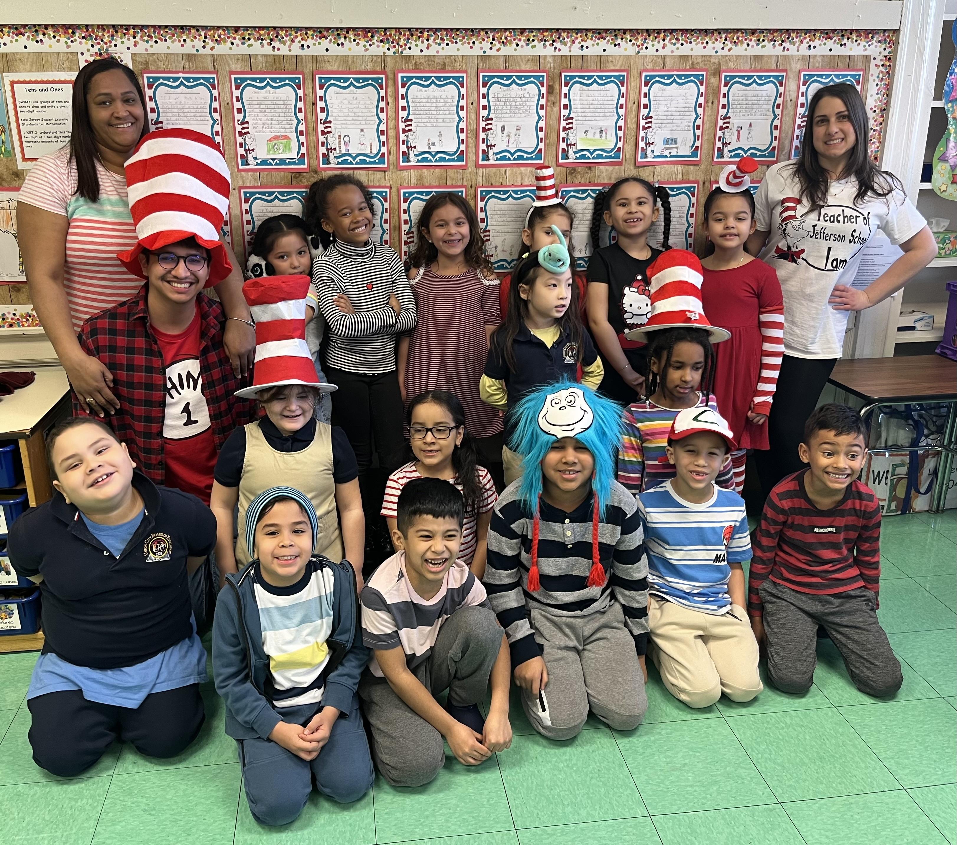 Celebrating Read Across America at the Jefferson School